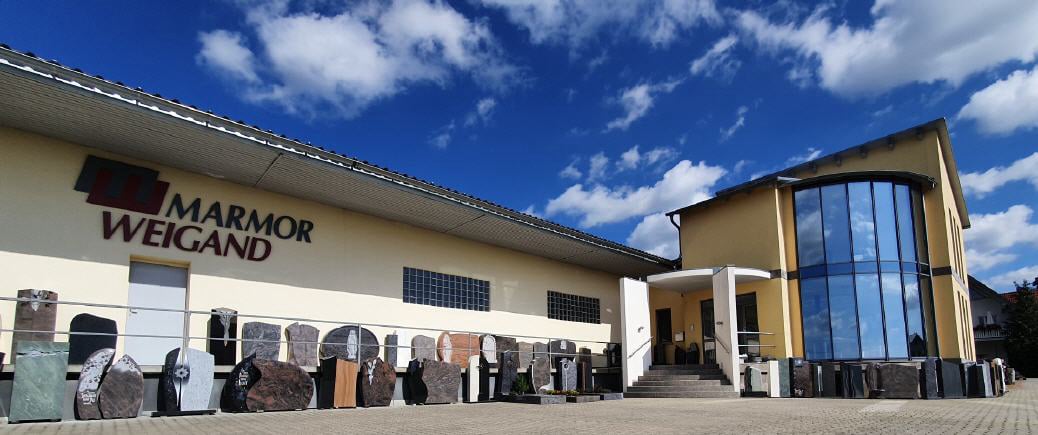 Das Firmengebäude Marmor Weigand